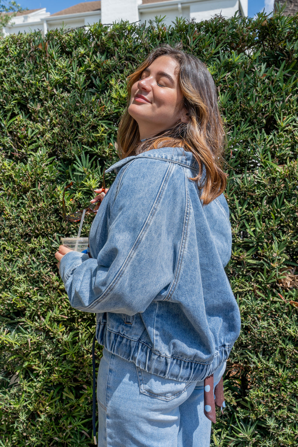 Valentina Legacy Balloon Denim Jacket