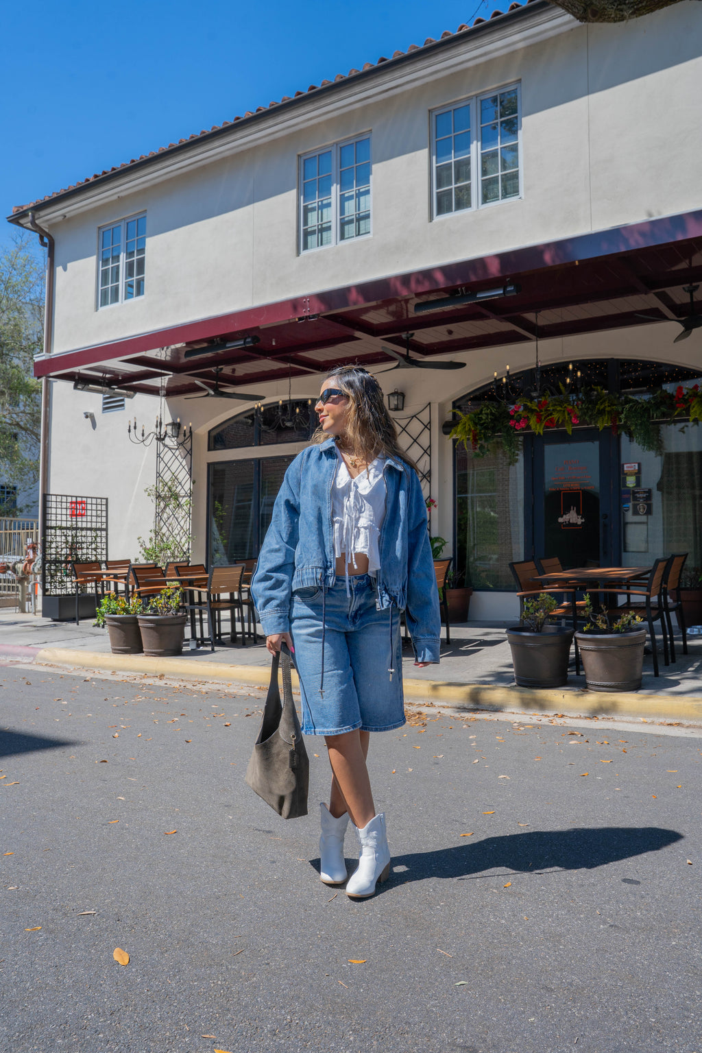 Stella Legacy Denim Bermuda
